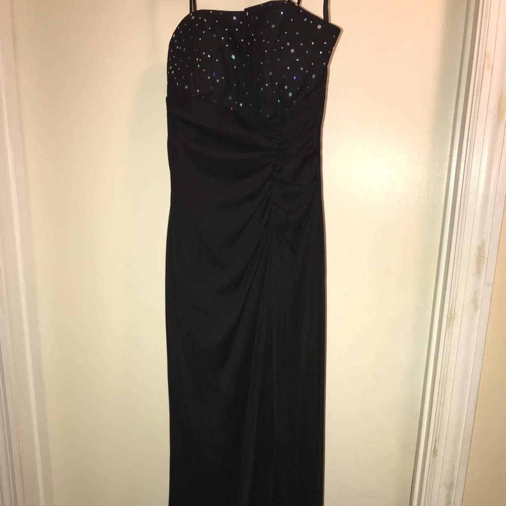 Full Length Black Formal Dress